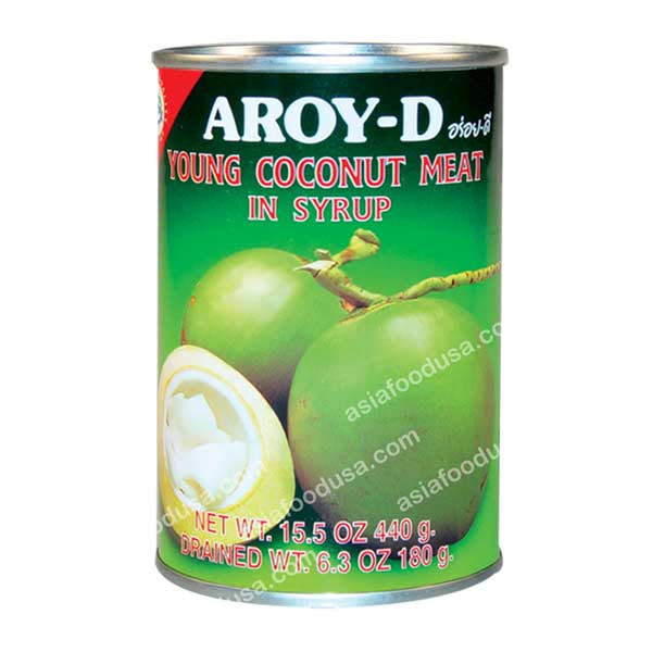 Aroy-D Young Coconut Meat in Syrup