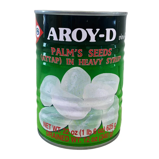 Aroy-D (Attap) Palm's Seed In Heavy Syrup 22oz (625g)