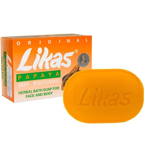 Likas Original Papaya Skin Whitening Soap For Face and Body - 135g