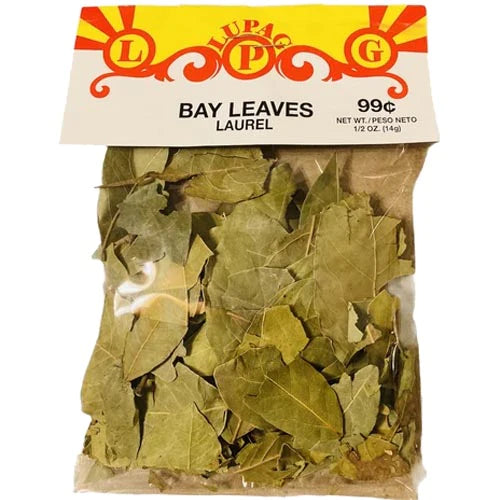 Dried bay leaves