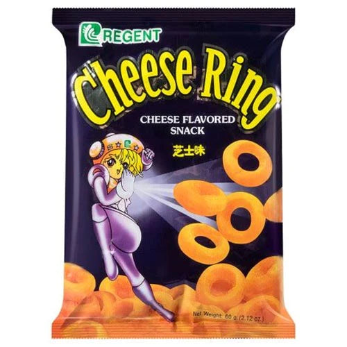 Regent - Cheese Rings Cheese Flavored Snack - 2.12 oz