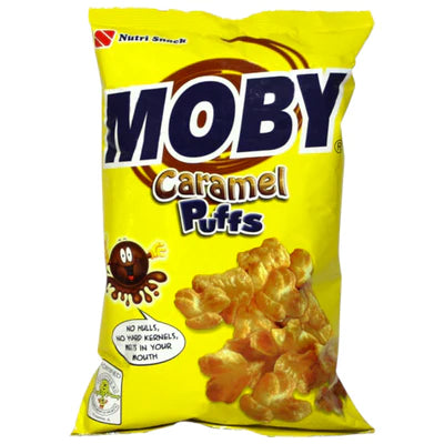 Nutri Snack - Moby Caramel Puffs 90 grams